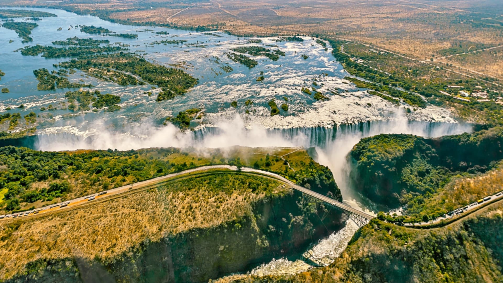 Livingstone e le Cascate Vittoria